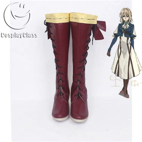 violet evergarden cosplay|violet evergarden boots.